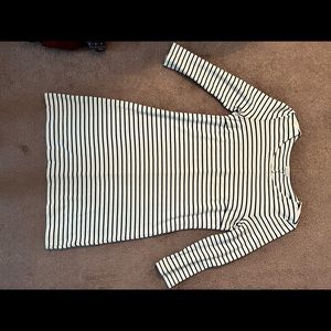 Jcrew factory cotton stretch shift dress